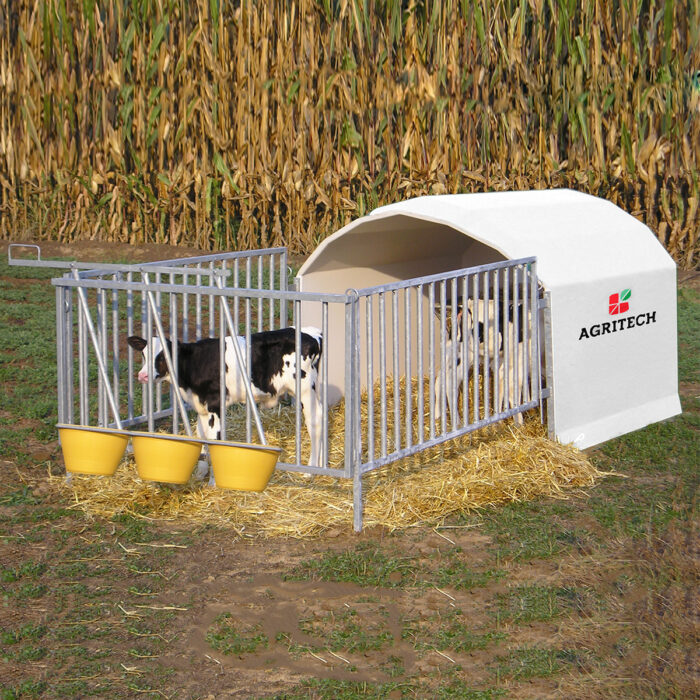 Box per 3 vitelli Mod. AGRIBOX3C